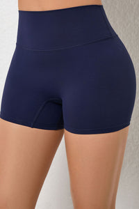 Women High Waisted Seamless Butt Lifting Quick-Dry Yoga Fitness Shorts