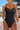 Women's V-neck Cross Back Solid Sexy Swimsuit