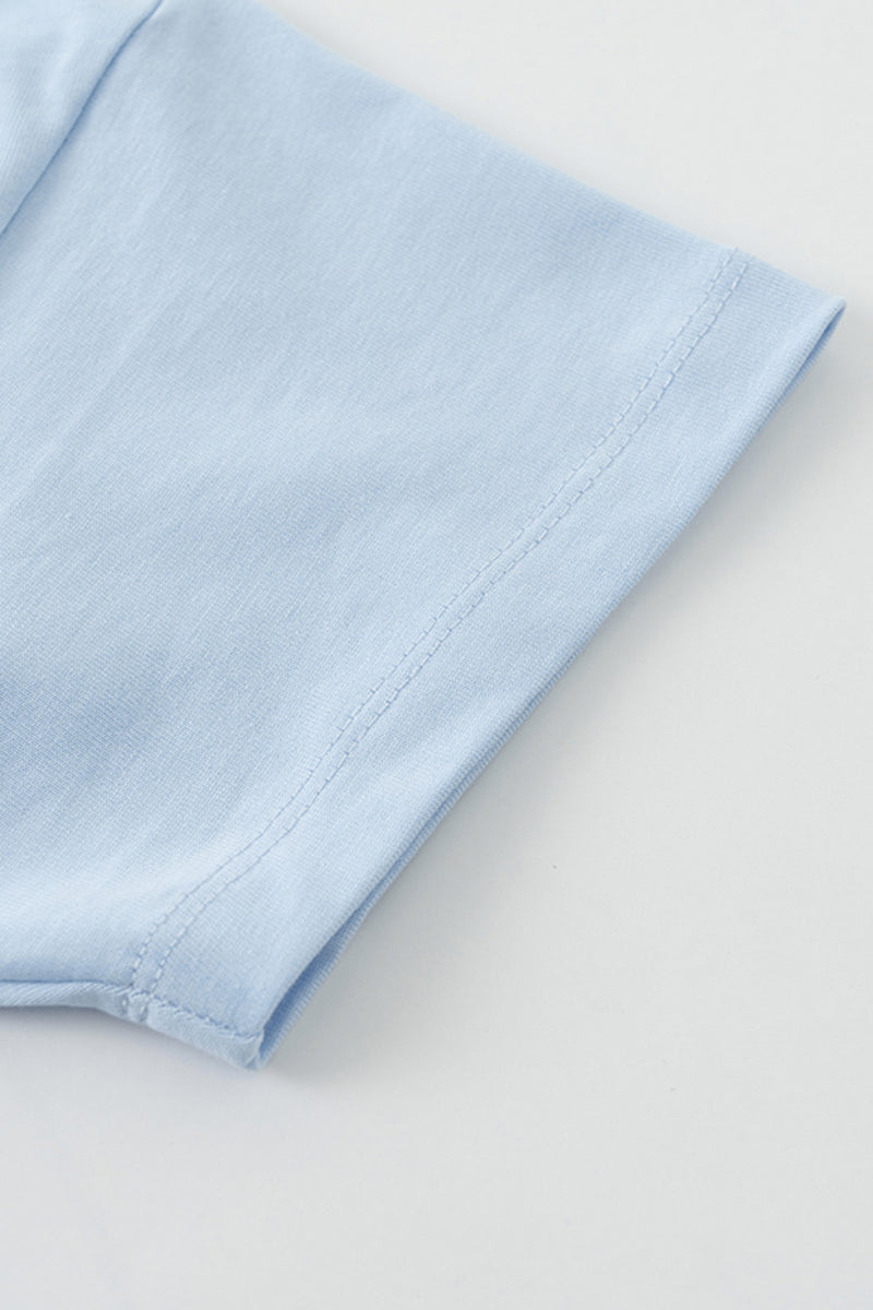 Short Length Women's Casual T-Shirt