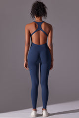 Seamless Women'S I-Back Yoga Sport Jumpsuit