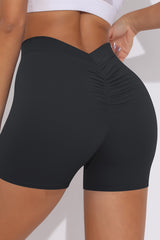 Women Butt Lift Yoga Shorts