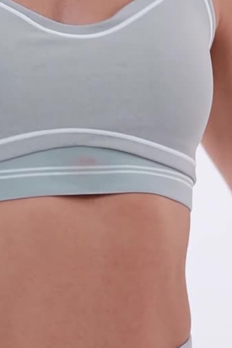Women High-Impact U-Back Naked-Feel Anti-Shock Sports Bra