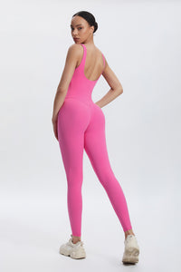 Women'S Yoga Exercise Quick-Drying Butt Lift Bodysuit