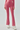 Women's Athletic High-Waisted Slim Fit Solid Flared Pants