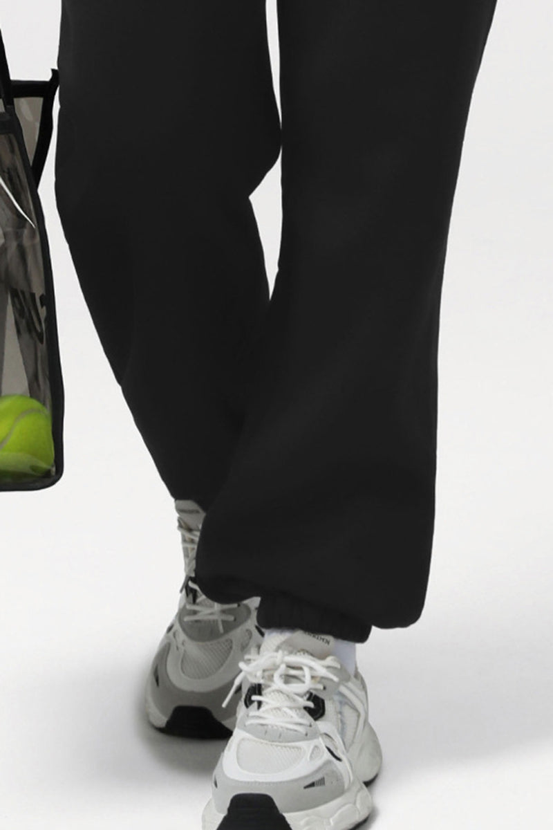 Women Fleece-Lined Pocket Sweatpants