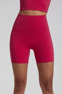 High-Waisted, High-Stretch Athletic Shorts