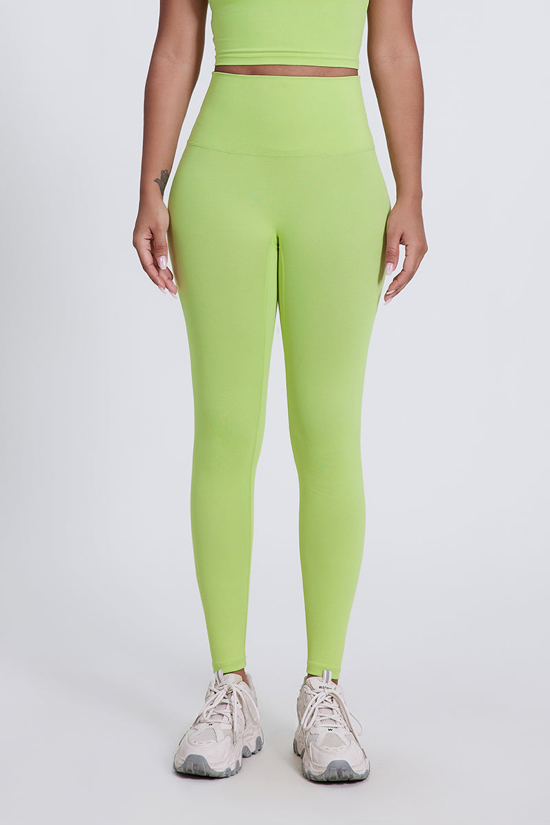 Women'S Yoga Sports Bright High-Waisted Hip Lift Cropped Pants