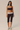 Women's Fake Two Piece Bra & High Waist Capri Leggings Set