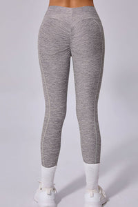 Women Quick Dry Sharpened Tight High Waisted Tummy Tucking Hip Lifting No Embarrassing Lines Outer Wear Yoga Exercise Fitness Pants