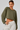 Women's Fall Cropped Drop Shoulder Long Sleeve Top