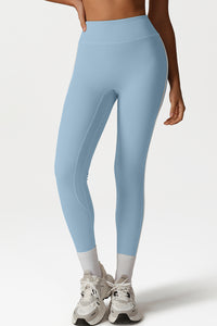 Women High-Waisted Color-Block Butt-Lifting Quick-Dry Yoga Pants