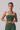 Women's Color Block U-Back Padded Sports Cropped Tank Top