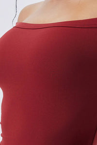 Women Off-Shoulder High-Waist Quick-Dry Yoga Set: Long Sleeve Top + Leggings