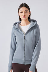 Women'S Zip Sport Hooded Jacket