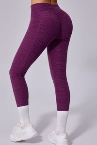 Women Quick Dry Sharpened Tight High Waisted Tummy Tucking Hip Lifting No Embarrassing Lines Outer Wear Yoga Exercise Fitness Pants