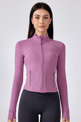 Women Slim-Fit Wind-Resistant Quick-Dry Sports Jacket