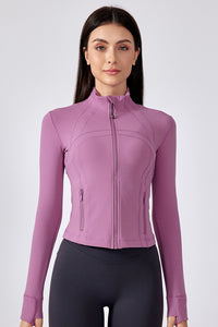 Women Slim-Fit Wind-Resistant Quick-Dry Sports Jacket
