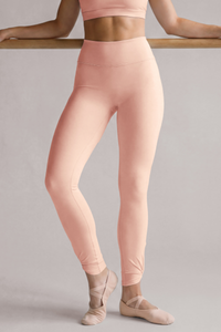 Women’s Athletic Side-Cut Pleated High Rise Leggings