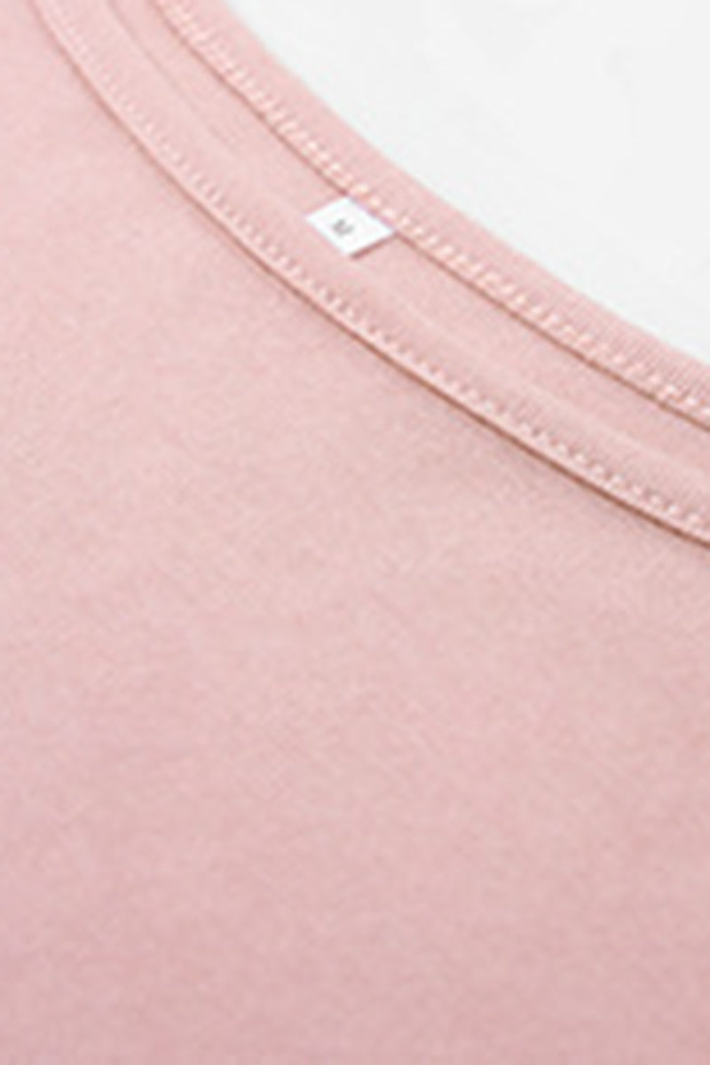Women Tencel? Wool Boat Neck Slim Fit Long Sleeve T-Shirt