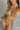 Women's Textured Beaded Side Tie Solid High Cut Brief Bikini