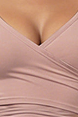 Women's ballet tie crop top and yoga pants set