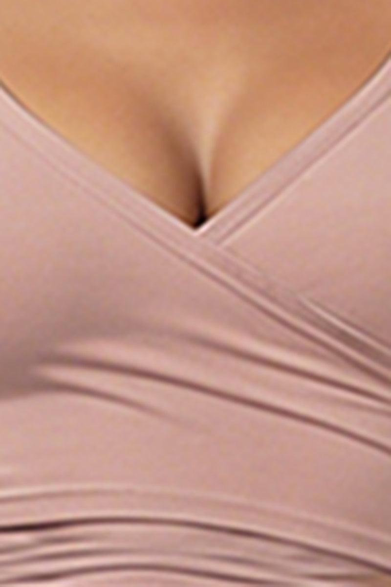 Women's ballet tie crop top and yoga pants set