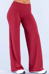 Women's Athletic Naked Feel Draped Yoga Wide Leg Pants
