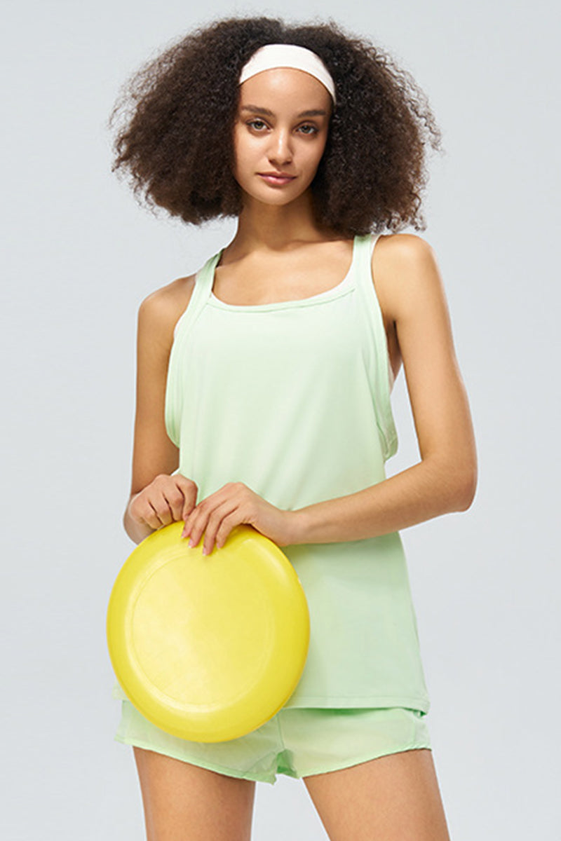 I-Back Loose Sport Tank Top