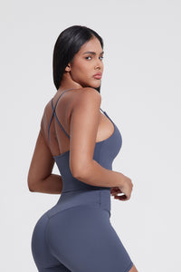 Women'S Crossover Backless Suspender Bra Underwear Sports Vest