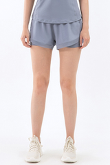 Women's Summer High-Waisted Anti-Revealing Sport Shorts