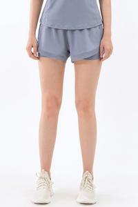 Women's Summer High-Waisted Anti-Revealing Sport Shorts