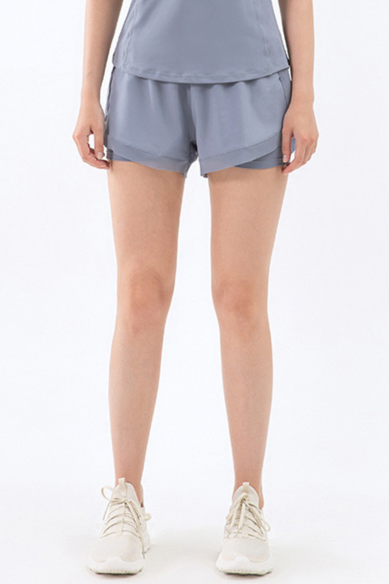 Women's Summer High-Waisted Anti-Revealing Sport Shorts