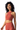 Women's Scalloped Halter Neck Cut Out Sports Bra