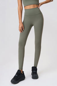 Women High-Waisted Sculpting Seamless Cropped Yoga Sports Leggings