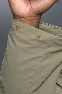Men Quilted Notch Collar Windproof Loose Casual Jacket