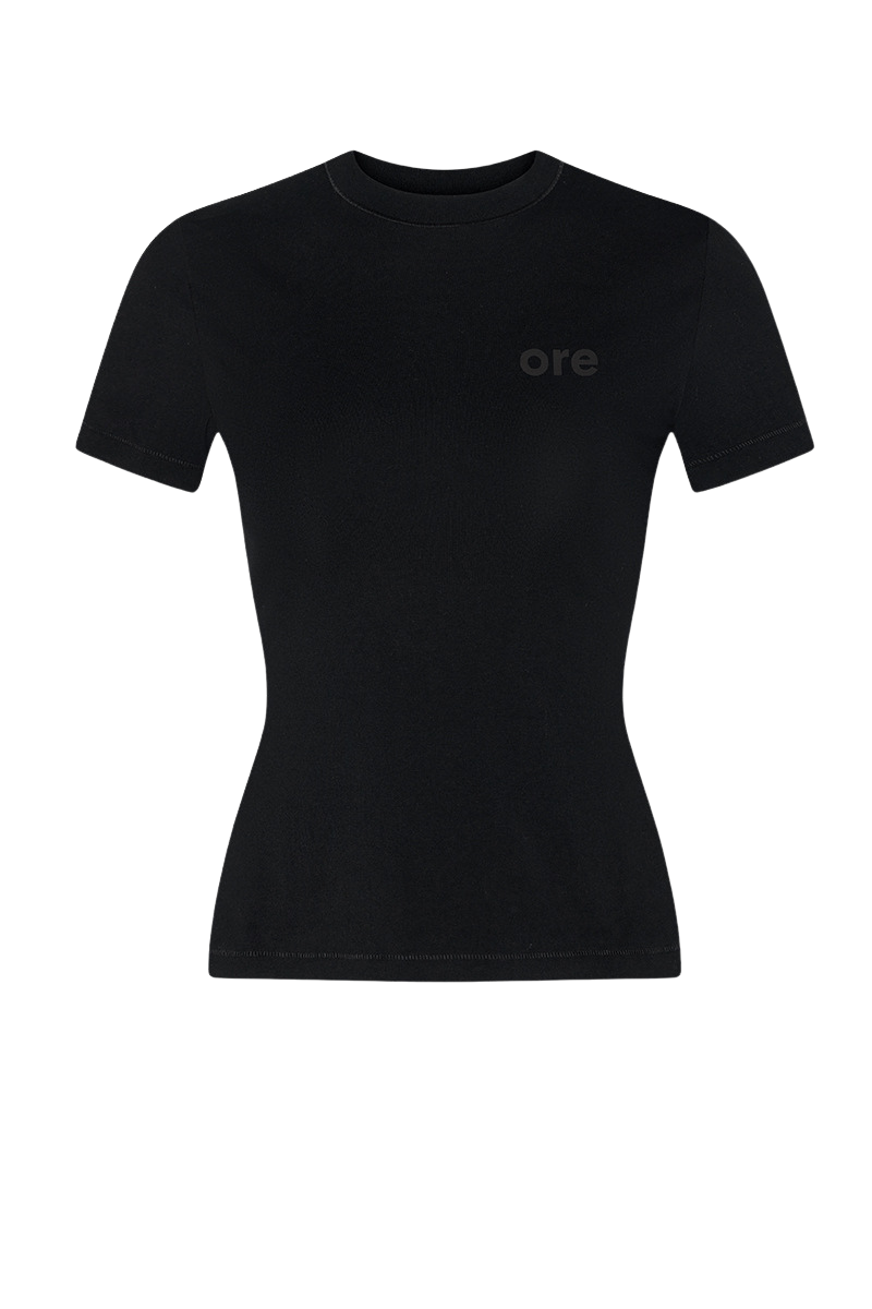 Women's Summer Slim-Fit Regular Shoulder Solid Sport T-shirt