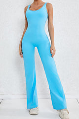 Women Hollow Out Back Micro Peach Hip Lift Sports Fitness Yoga Bodysuit
