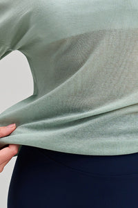 Women Loose-Fit Breathable Yoga Long Sleeves