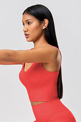 Women Crisscross Back High-Support Removable-Padded Yoga Sports Bra