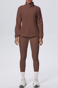 Women Thermal Sport Set: Jacket + Leggings