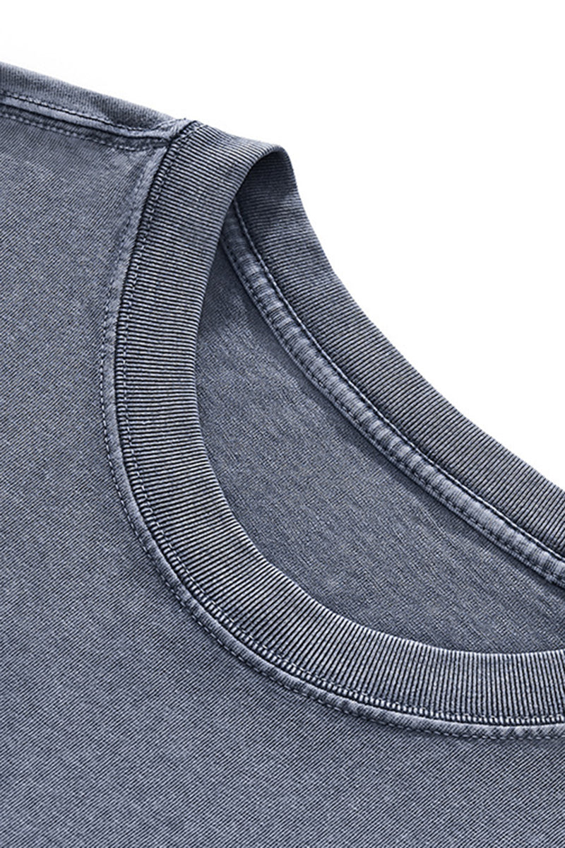 Unisex Casual Pure Cotton Long Sleeves