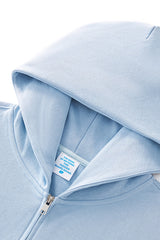 Unisex Zipper Hooded Street Style Zip Jacket