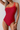 Women's Color-Blocked One-Shoulder Swimsuit