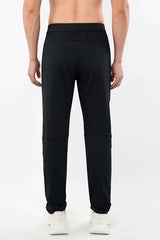 Men High-Waist Comfort Stretch Outdoor Running Training Pants