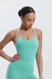 Women'S Crossover Backless Suspender Bra Underwear Sports Vest