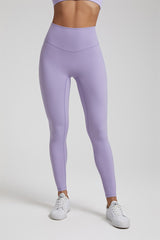 Solid High-Waisted Sports Leggings