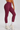 Women's Sports Naked-Feel High-Waisted Pleated Yoga Leggings