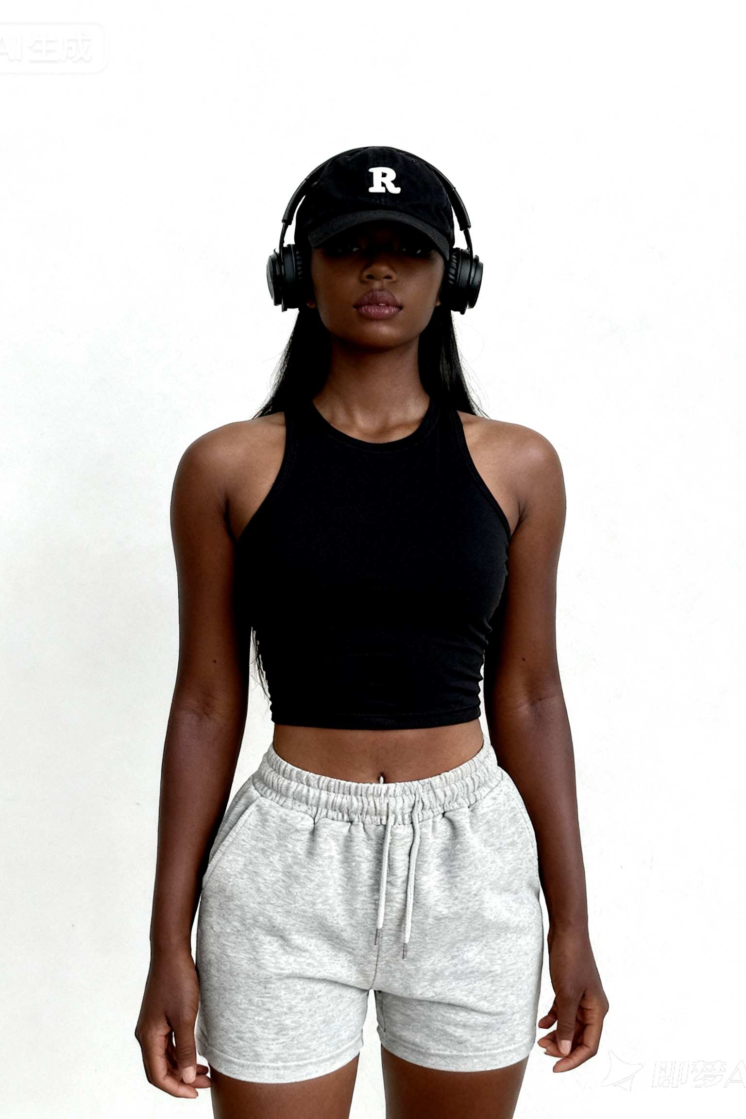 Women's Sleeveless Round Neck Fitness Bra