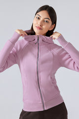 Women'S Zip Sport Hooded Jacket