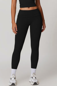 Women Fold Over Yoga Spors Leggings